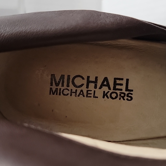 Michael Kors Women's Leather Ankle Booties - Picture 4 of 6